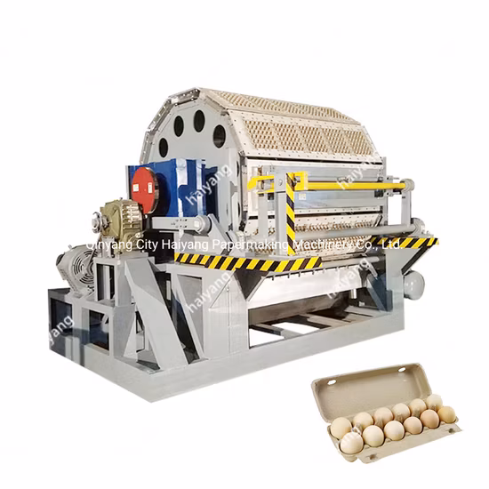 New Paper Pulp Egg Tray Machine Paper Product Making Machine 1000PCS/Hour